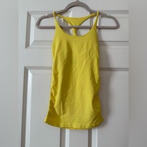 bebe Yellow Women's Tank Top